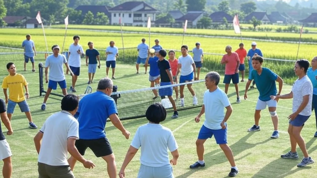 Perkembangan Pickleball di Desa-Desa Indonesia: Peluang Olahraga dan Ekonomi