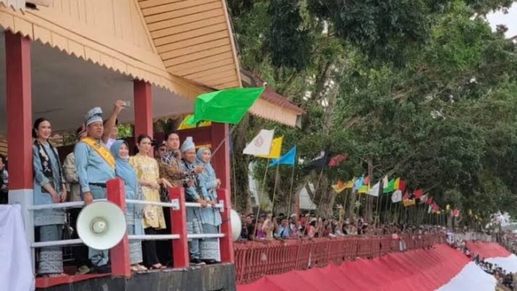 Festival Pacu Jalur Resmi Dibuka oleh Wakil Presiden Gibran Rakabuming Raka