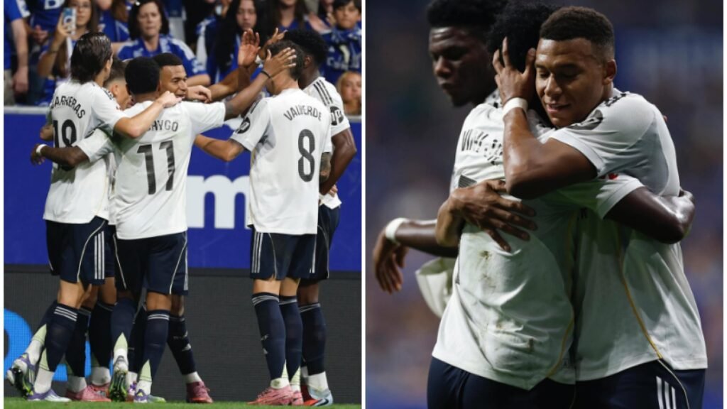 Kylian Mbappe Berperan Penting dalam Kemenangan Real Madrid atas Real Oviedo